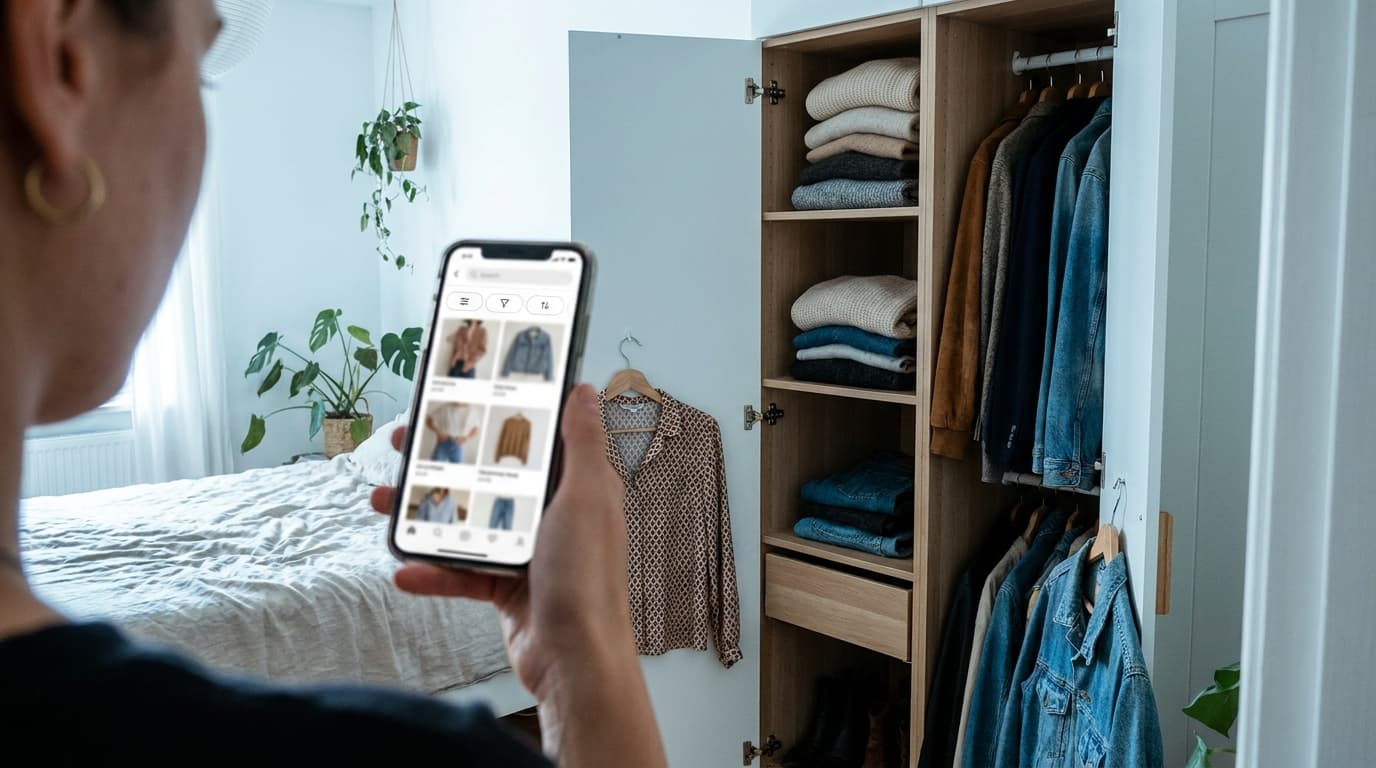 Vinted wardrobe search: complete free guide