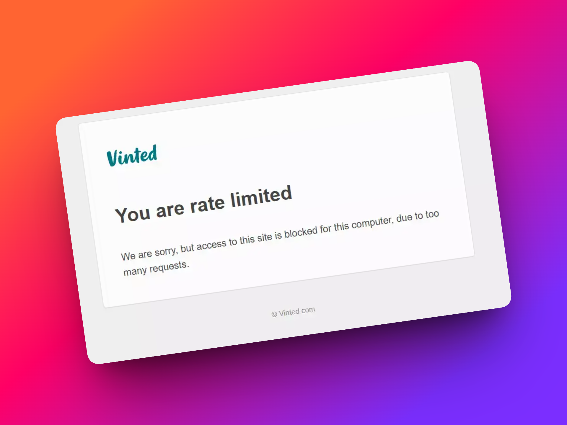 How to avoid getting banned on Vinted while staying ahead